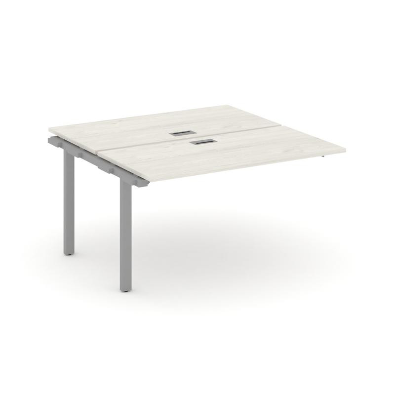 Style Project Проходной наб. элем. SN-59P.DNRS-013 Дуб Наварра/Металл Серый/Серебро Заглушка 1380*14