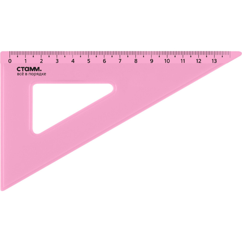 Треугольник 13 см угол 30 градусов NEON Cristal цвет ассорти ТК-33 Треугольник 13 см угол 30 градусов NEON Cristal цвет ассорти ТК-33