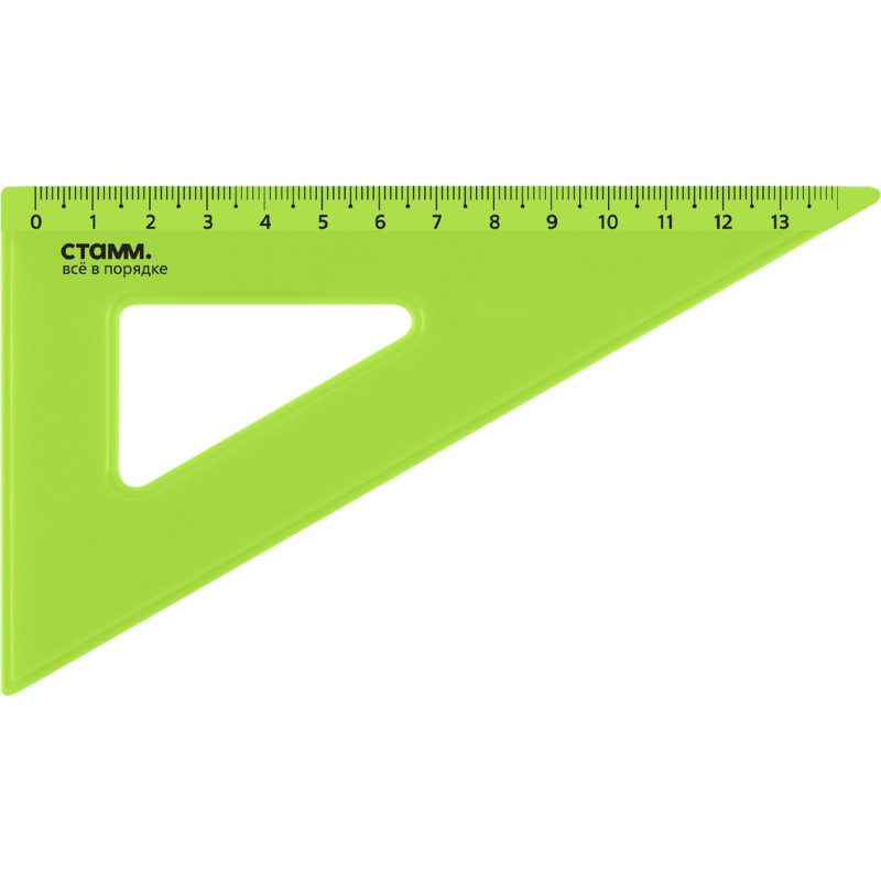 Треугольник 13 см угол 30 градусов NEON Cristal цвет ассорти ТК-33 Треугольник 13 см угол 30 градусов NEON Cristal цвет ассорти ТК-33