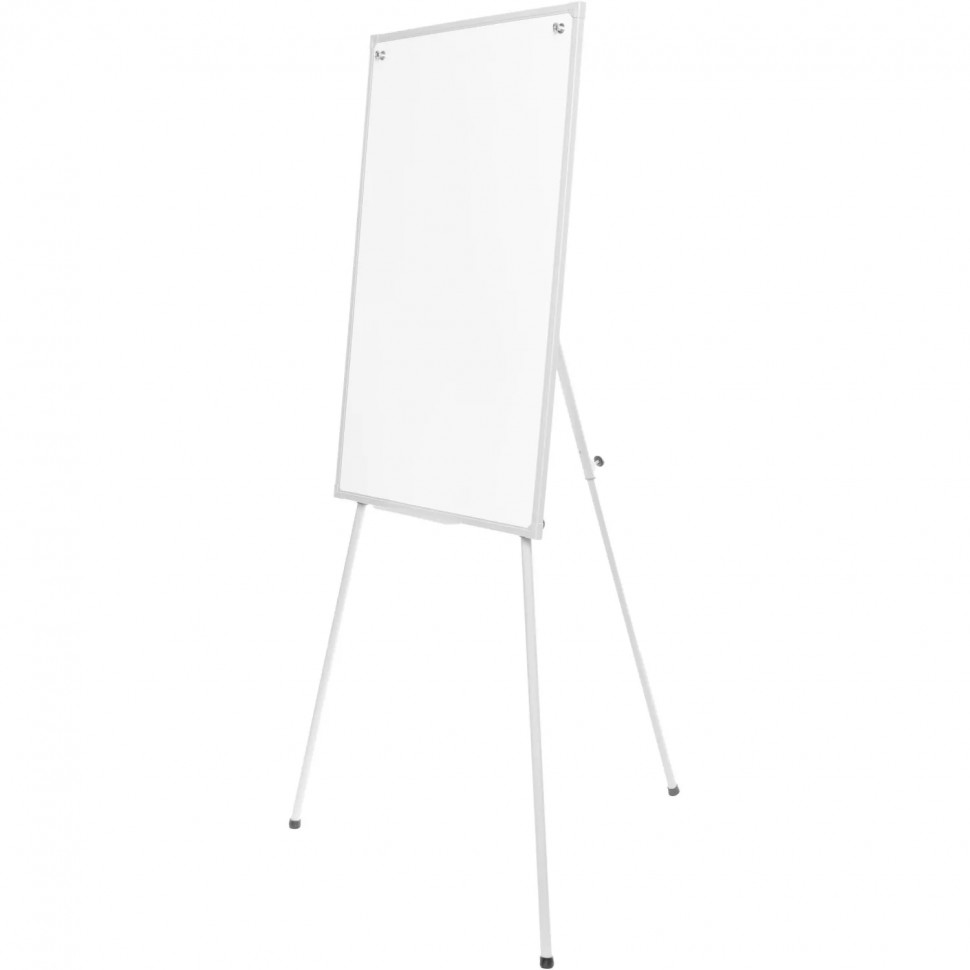 Флипчарт магнитно-маркерный на треноге, в ПВХ-профиле, без верхней крышки