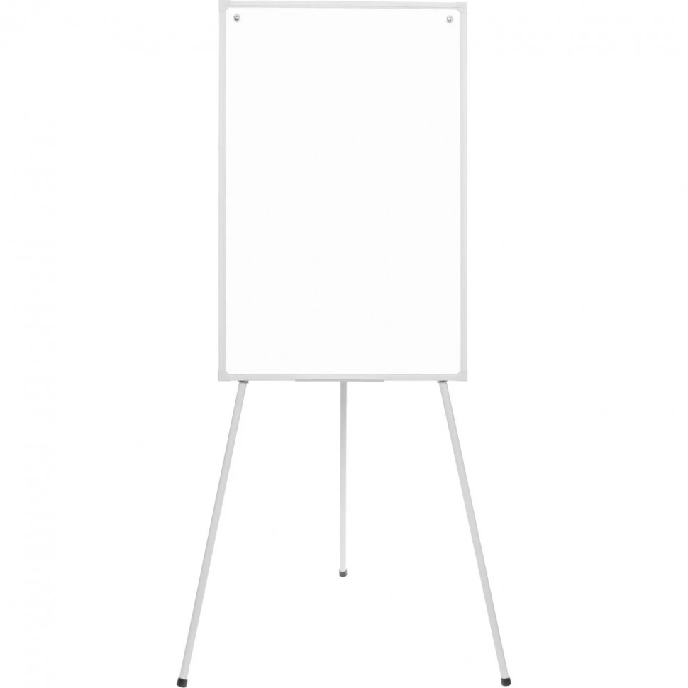 Флипчарт магнитно-маркерный на треноге, в ПВХ-профиле, без верхней крышки