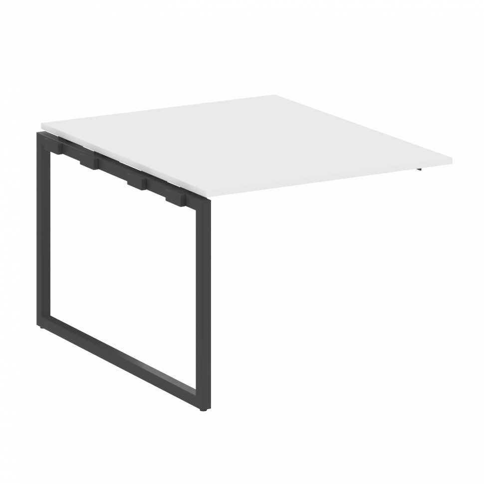 Metal System Quattro Проходной элемент перег. стола на О-образном м/к 40БО.ППРГ-1 Белый/Металл Антра Metal System Quattro Проходной элемент перег. стола на О-образном м/к 40БО.ППРГ-1 Белый/Металл Антра