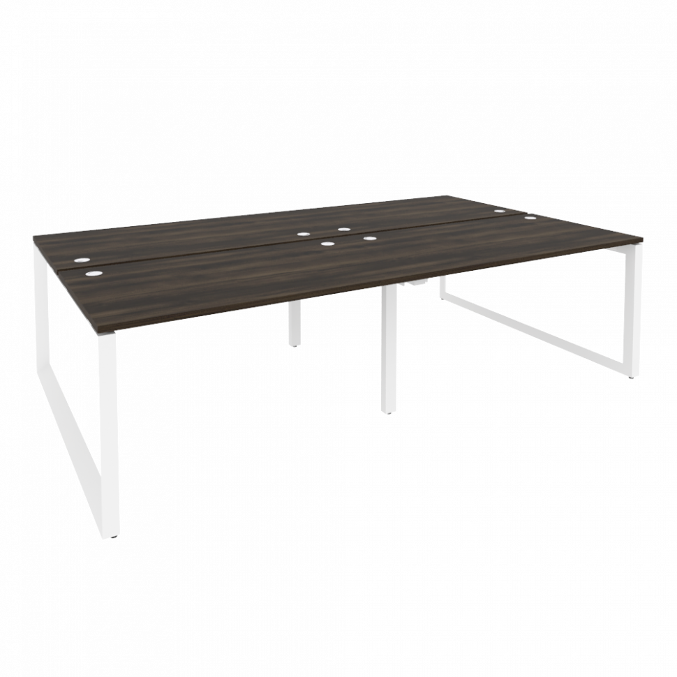 Onix Рабочая станция на О-образном м/к O.MO-D.RS-4.3.8 Дуб Мали/Металл Белый 2760*1635*750 Onix Рабочая станция на О-образном м/к O.MO-D.RS-4.3.8 Дуб Мали/Металл Белый 2760*1635*750