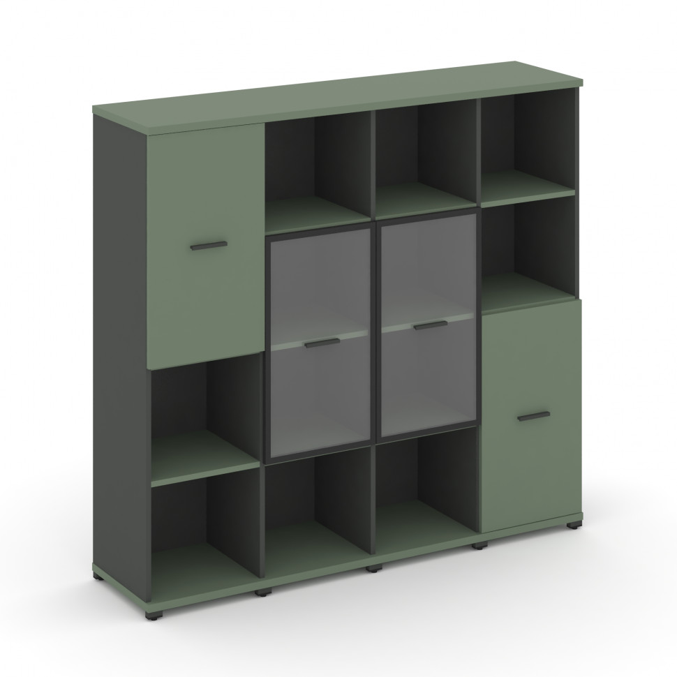 Concept Набор №444.U CN.STUN-444 RPB A Кобо/Антрацит/Металл Антрацит 1668*420*1554 Concept Набор №444.U CN.STUN-444 RPB A Кобо/Антрацит/Металл Антрацит 1668*420*1554