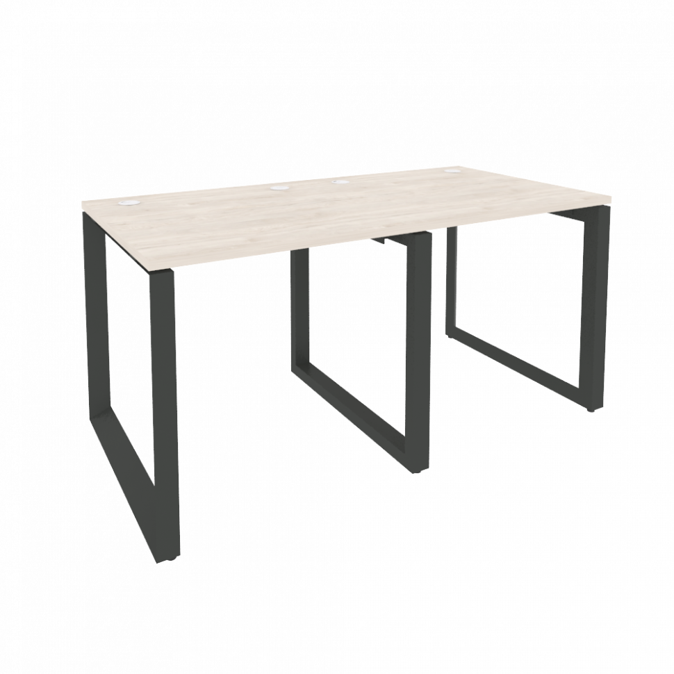 Onix Рабочая станция на О-образном м/к O.MO-RS-2.0.8 Денвер Светлый/Металл Антрацит 1560*800*750