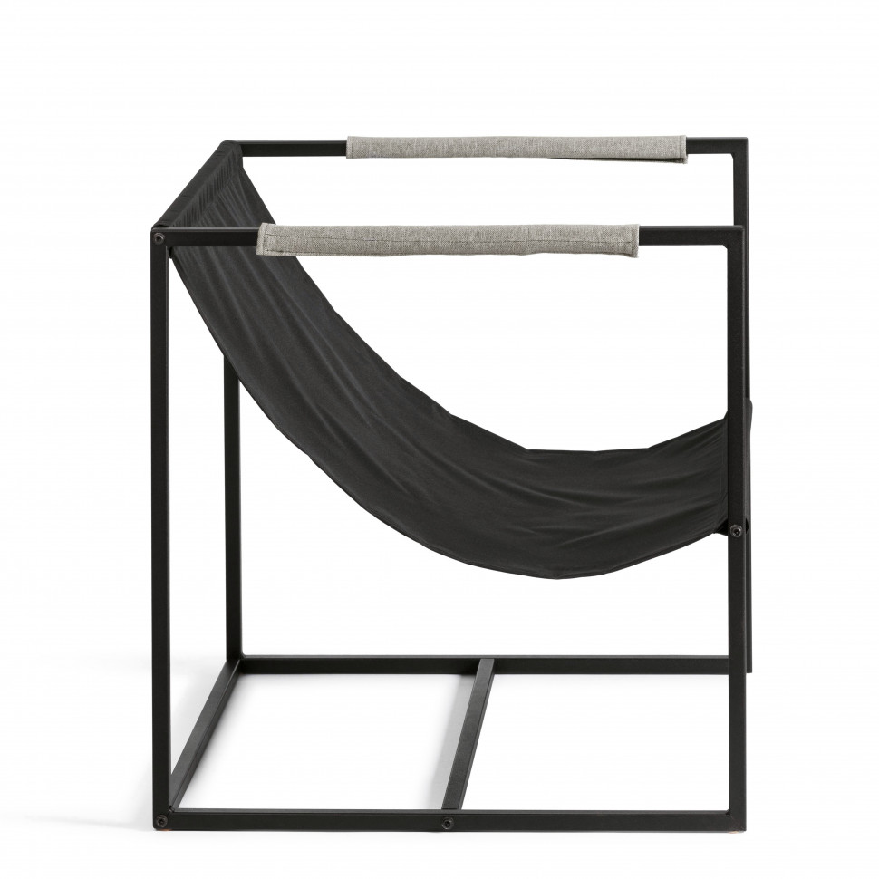 Кресло Charli/Чарли рогожка, серо-бежевый, 3M 16/2, 70х70х84 см