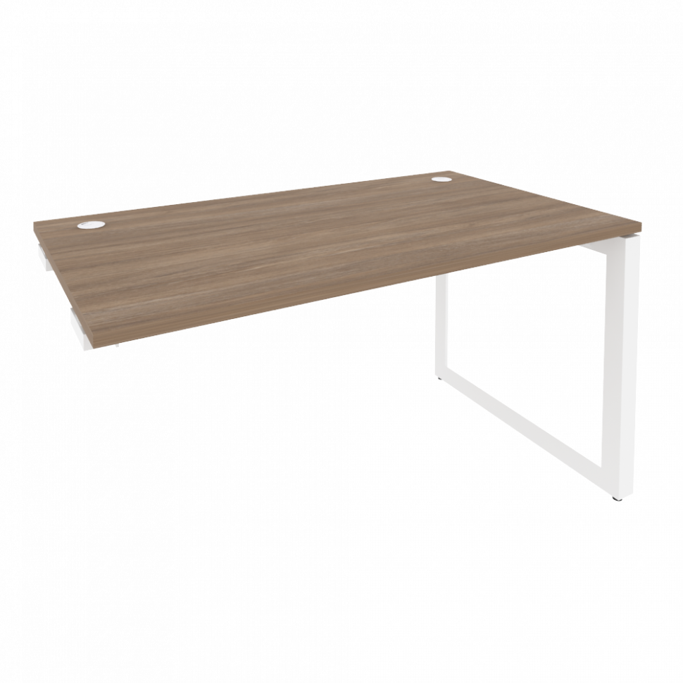 Onix Стол-приставка на О-образном м/к к опорным элементам O.MO-SPR-3.8 Дуб Аризона/Металл Белый 1380