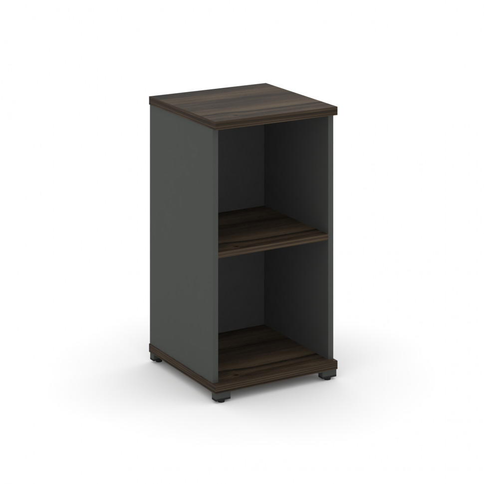 Concept Стеллаж 1 узкая секция, 2 ниши CN.STU-210 Дуб Мали/Антрацит/Металл Антрацит 420*420*818