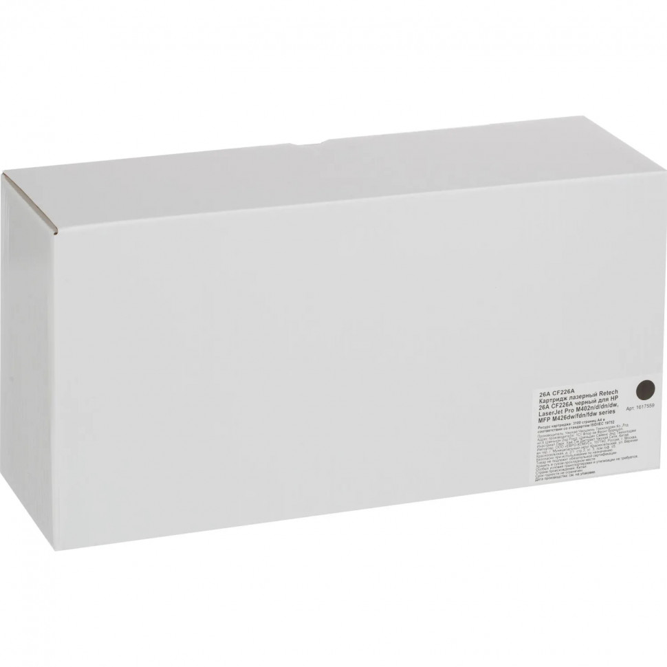 Картридж лазерный Retech 26A CF226A чер. для HP LJ Pro MFP M426fdw