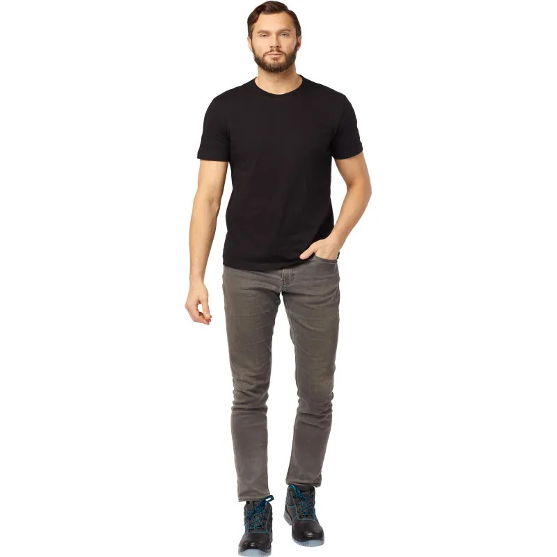 Футболка (160 г.) с кор.рукавом чрн.(XXXL)