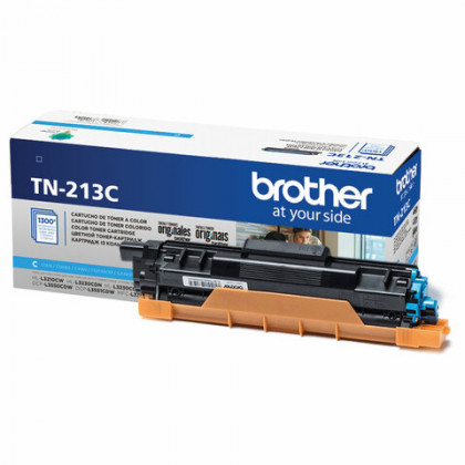 Картридж лазерный BROTHER (TN213C) HLL3230CDW/DCPL3550CDW/MFCL3770CDW, голубой, оригинальный, ресурс 1300 страниц