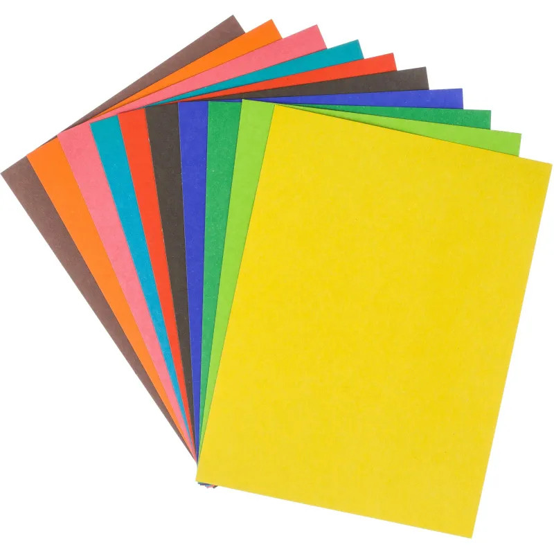 Картон цветной 10цв 10л А5 ХОББИ ТАЙМ 2вида 11-510-293