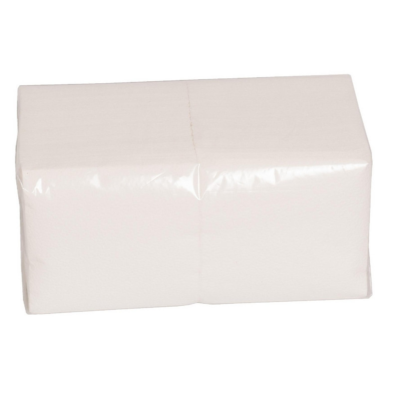 Салфетки BIG PACK 1сл.24х24 белые 600шт./уп.С