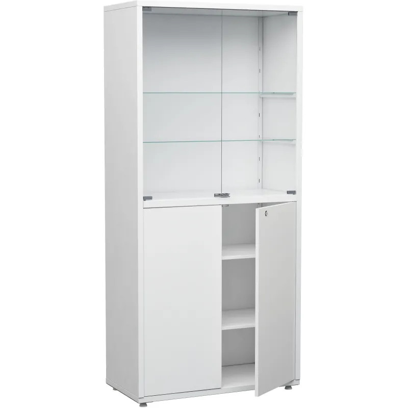 Шкаф MEG_медицинский 2секц.двухств. ШМ-02 МСК-648.02/06 ст/мет,800х400х1750