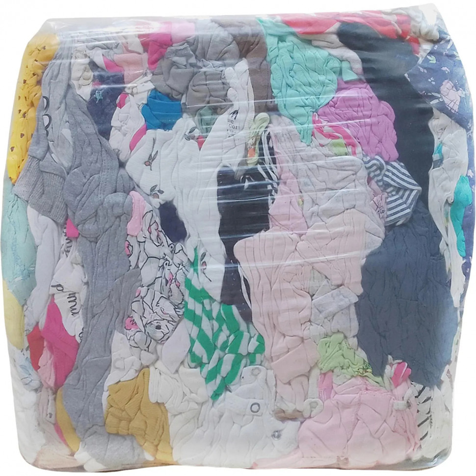 Ветошь трикотаж цветной детский 10кг_Спб