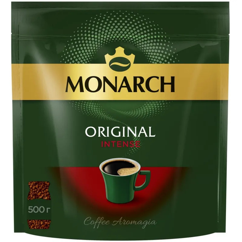 Кофе растворимый сублимированный Monarch Original Intense натуральный 500 г