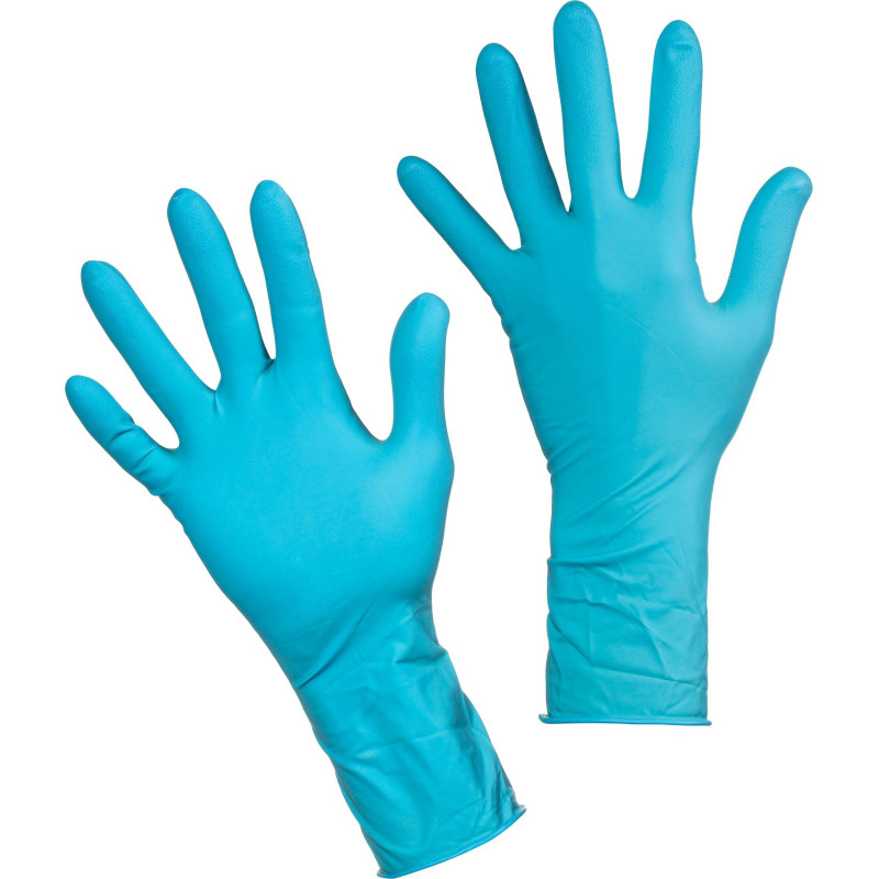 Перчатки мед.смотров. латекс,н/с,н/о, MANUAL HR419 High Risk  M 25пар,ПС