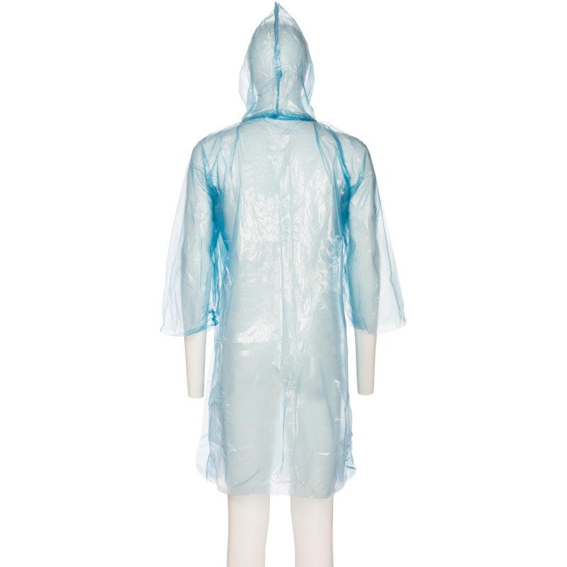 Плащ дождевик на липучках с капюшоном (XL)