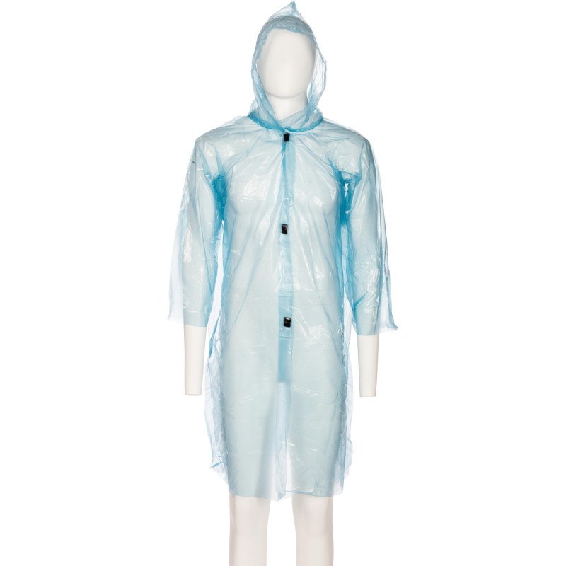 Плащ дождевик на липучках с капюшоном (XL)