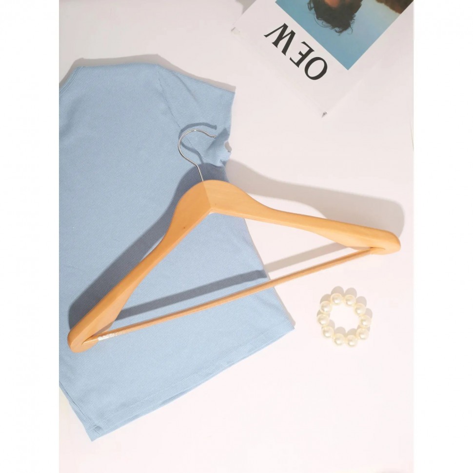 Вешалка-плечики WW_LH031/CU9632 дерев,перек,анат,р50-52 натур