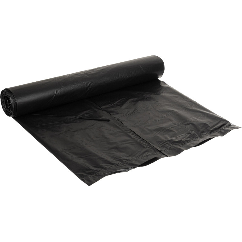 Мешки для мусора ПВД 120л 40мкм 10шт/рул черные 70х110см_Green Pack