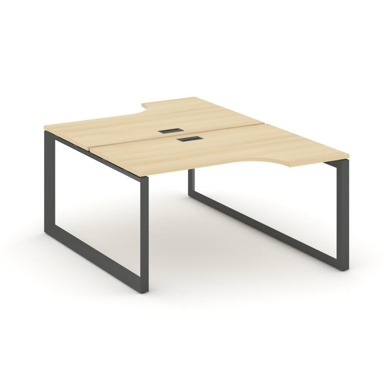 Style Project Рабочая станция эргономичная SN-59O.DRPA-012 Акация Лорка/Металл Антрацит/Черный Заглу