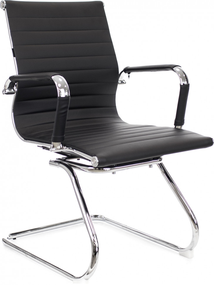 Кресло Everprof Leo (Лео) CF Экокожа Черный