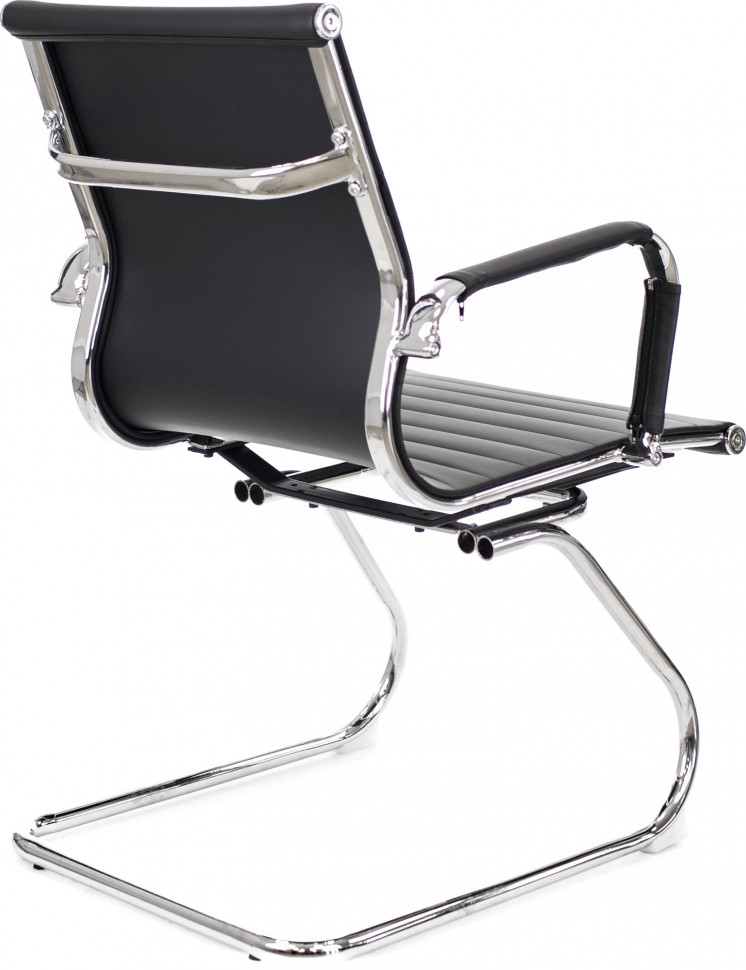 Кресло Everprof Leo (Лео) CF Экокожа Черный