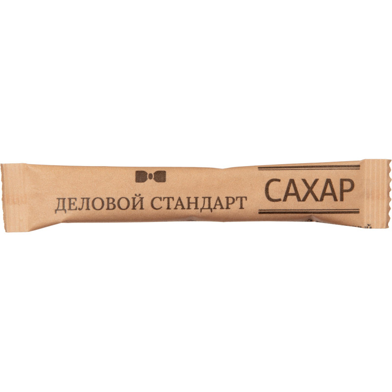 Сахар порционный в стиках Деловой стандарт тростниковый 5гр (500 шт/уп.)