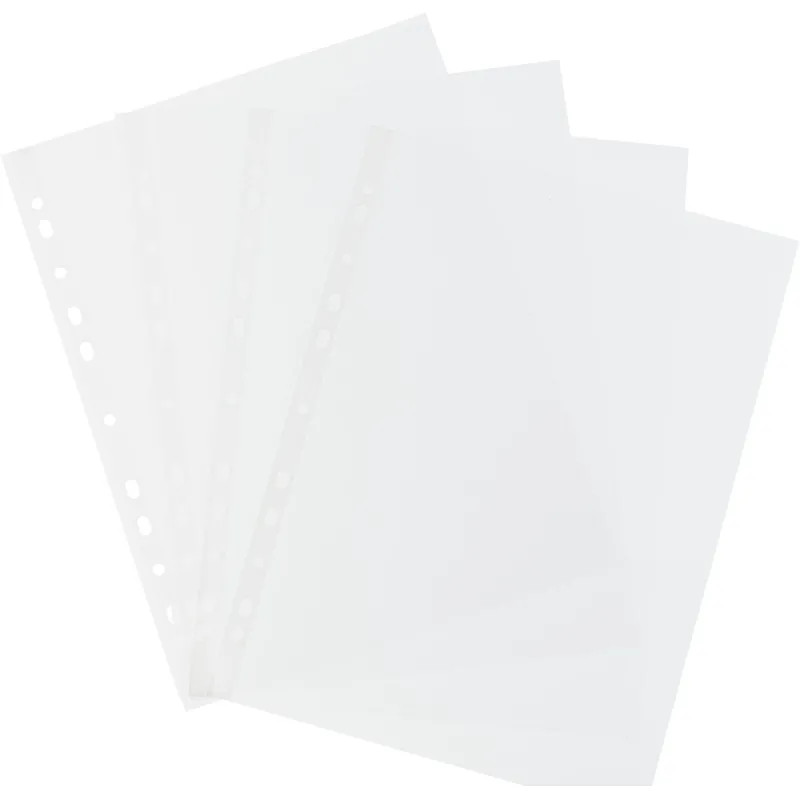 Файл-вкладыш А4, 40мкм, рифленые Attache Eсonomy, 100 шт/уп, Китай