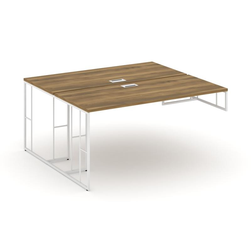 Rift Рабочая станция для опорной тумбы RF.DRSOT-003 Сандал Янтарный/Металл Белый 1380*1232*750