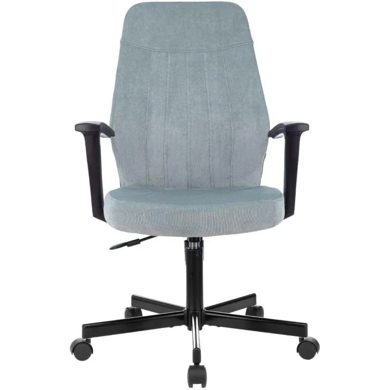 Кресло VB_EChair 224 PPU серо-голубой Light-28 металл