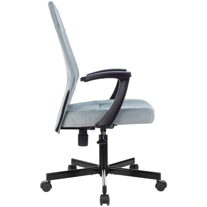 Кресло VB_EChair 224 PPU серо-голубой Light-28 металл