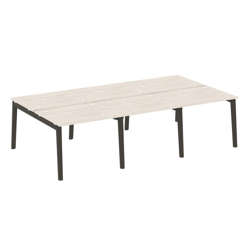 Onix Wood Рабочая станция OW.D.RS-6.1.8 Денвер Светлый/Дуб Темный/Металл Антрацит 2940*1635*750