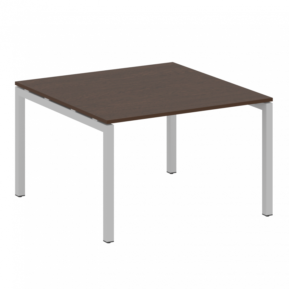 Metal System Quattro Переговорный стол (1 столешница) на П-образном м/к 50БП.ПРГ-1.2 Венге Цаво/Мета Metal System Quattro Переговорный стол (1 столешница) на П-образном м/к 50БП.ПРГ-1.2 Венге Цаво/Мета