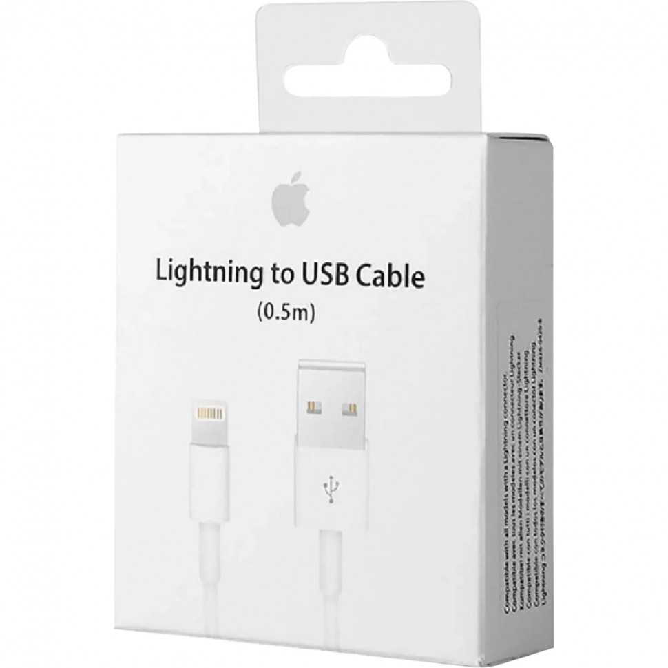 Кабель Apple (ME291ZM/A) Lightning to USB 0.5m Кабель Apple (ME291ZM/A) Lightning to USB 0.5m