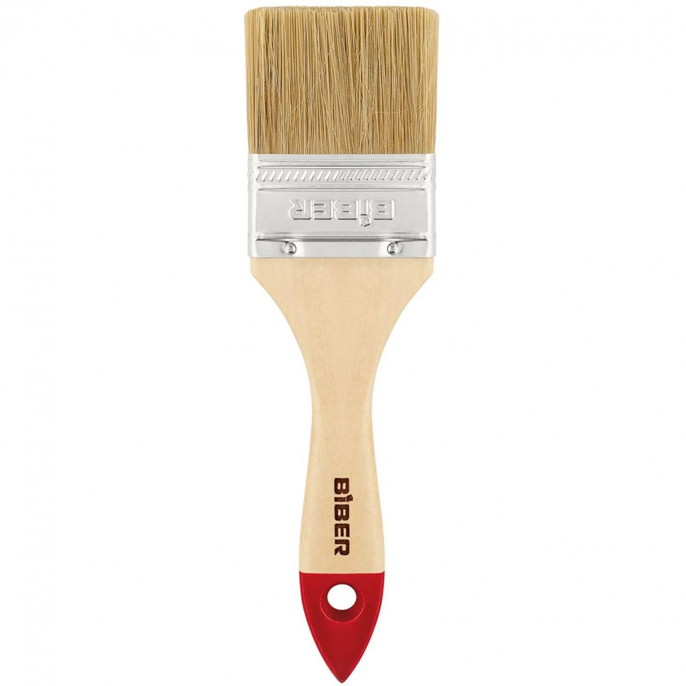 Кисть флейцевая БИБЕР 31113 Эконом натуральная щетина, 50 мм СПб