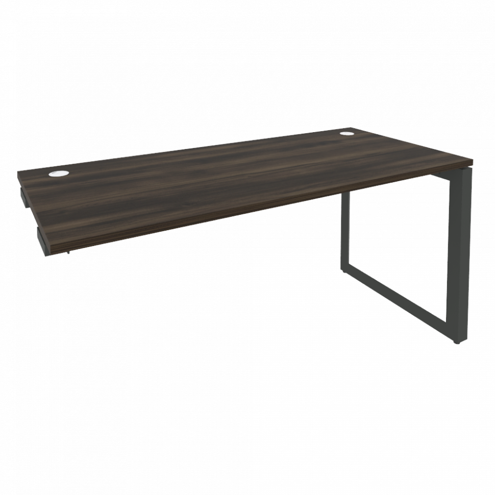 Onix Стол-приставка на О-образном м/к к опорным элементам O.MO-SPR-4.7 Дуб Мали/Металл Антрацит 1580