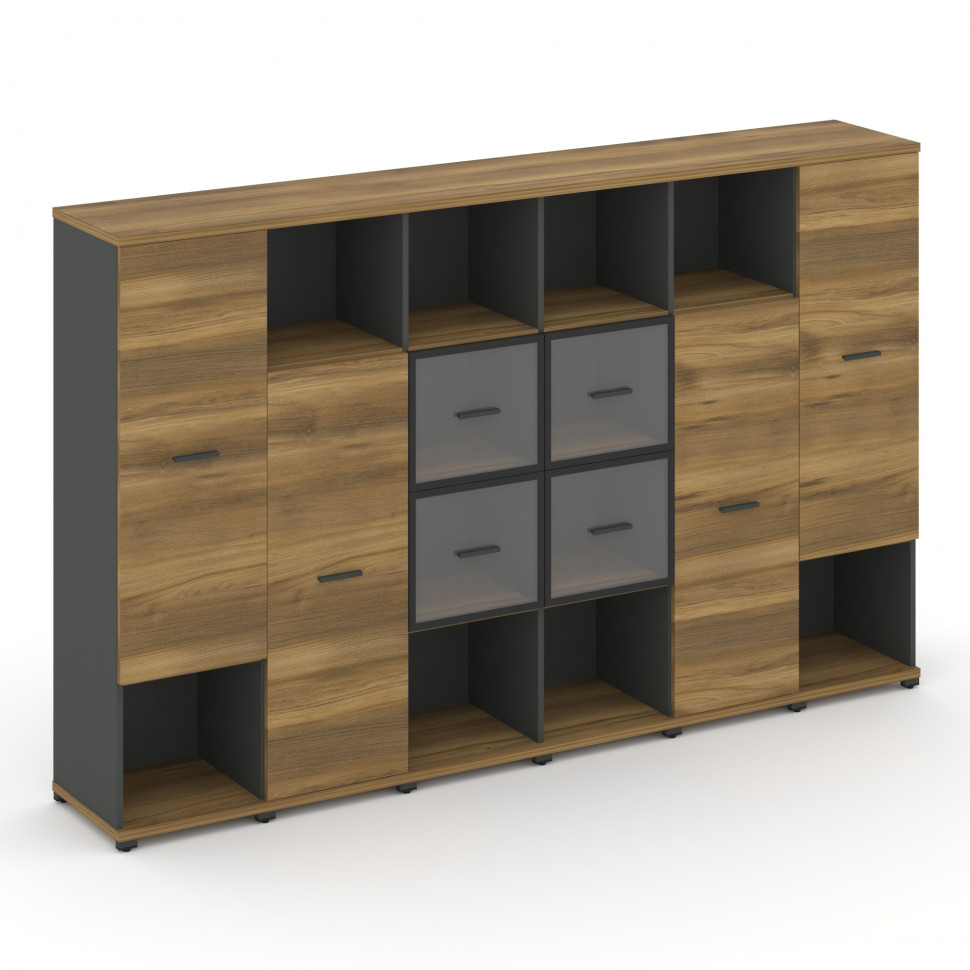 Concept Набор №461.U CN.STUN-461 RPB A Сандал Янтарный/Антрацит/Металл Антрацит 2500*420*1922 Concept Набор №461.U CN.STUN-461 RPB A Сандал Янтарный/Антрацит/Металл Антрацит 2500*420*1922