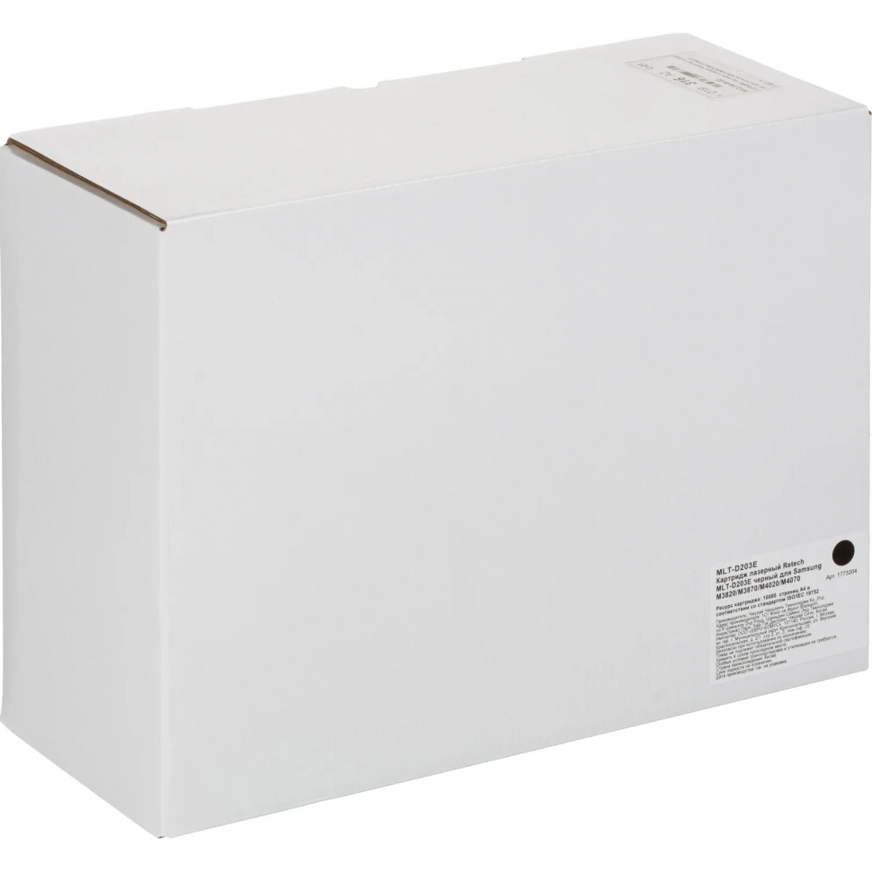 Картридж лазерный Retech MLT-D203E чер. для Samsung M3820/M3870/M4020/M4070