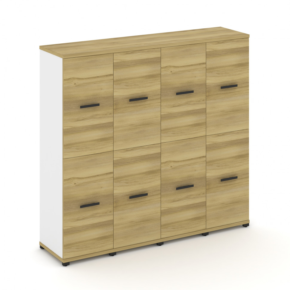 Concept Шкаф 4 узкие секции, 4 ниши CN.STU-442 B Дуб Винченцо/Белый Бриллиант/Металл Черный 1668*420 Concept Шкаф 4 узкие секции, 4 ниши CN.STU-442 B Дуб Винченцо/Белый Бриллиант/Металл Черный 1668*420