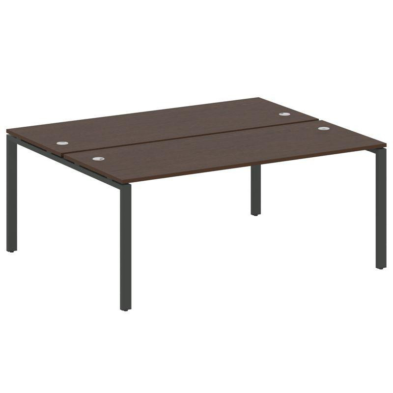 Metal System Рабочая станция на П-образном м/к БП.РАС-СП-2.5 Венге Цаво/Металл Антрацит 1800*1475*75 Metal System Рабочая станция на П-образном м/к БП.РАС-СП-2.5 Венге Цаво/Металл Антрацит 1800*1475*75