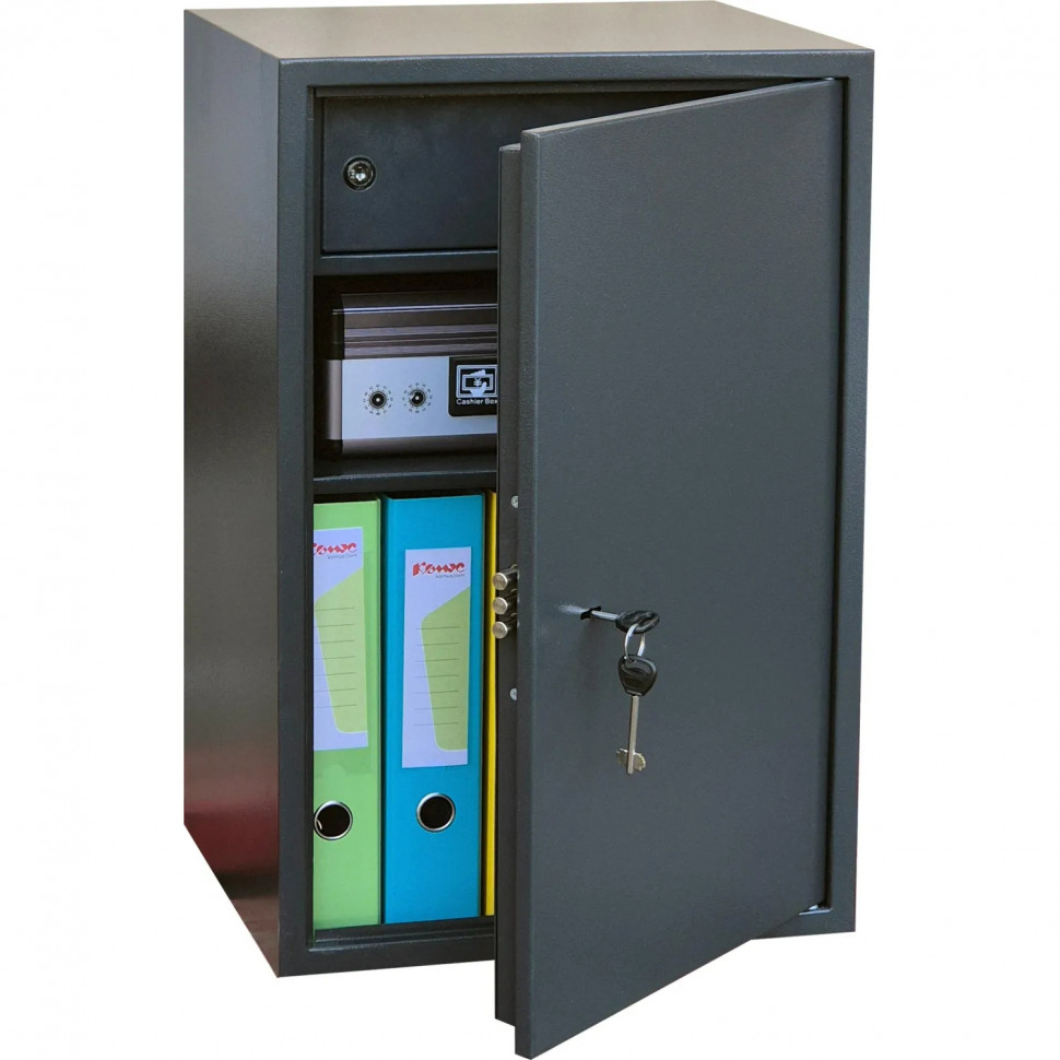 Шкаф для бумаг Klesto STL-63 Трейзер, ключ.замок 420х350х630