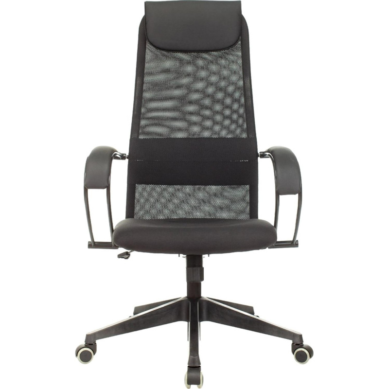 Кресло VB_EChair-655 LT TTW сетка/ткань черный, пластик