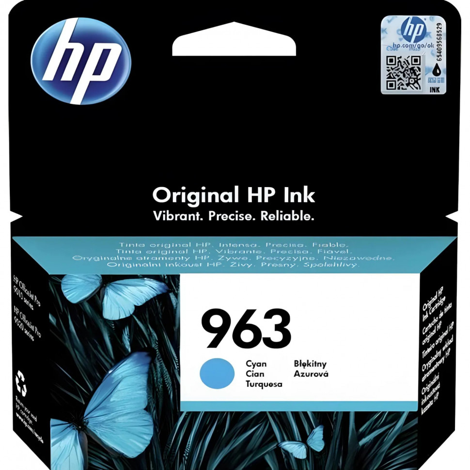 Картридж струйный HP 963 3JA23AE гол. для OJ Pro 9010/9020 Картридж струйный HP 963 3JA23AE гол. для OJ Pro 9010/9020