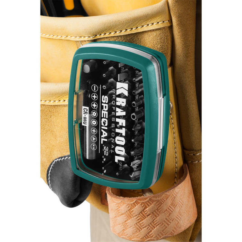 Набор бит специальных KRAFTOOL  SPECIAL-32 предмета, Cr-Mo (2610-H32)