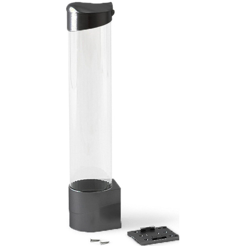 Держатель для стаканов на шурупах черный Держатель для стаканов на шурупах черный