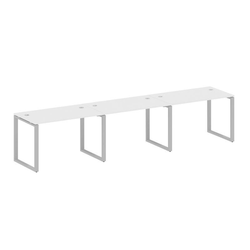 Metal System Рабочая станция на 3 места на О-образном м/к БО.СМ-3.2 Белый/Металл Серый 3600*720*750 Metal System Рабочая станция на 3 места на О-образном м/к БО.СМ-3.2 Белый/Металл Серый 3600*720*750