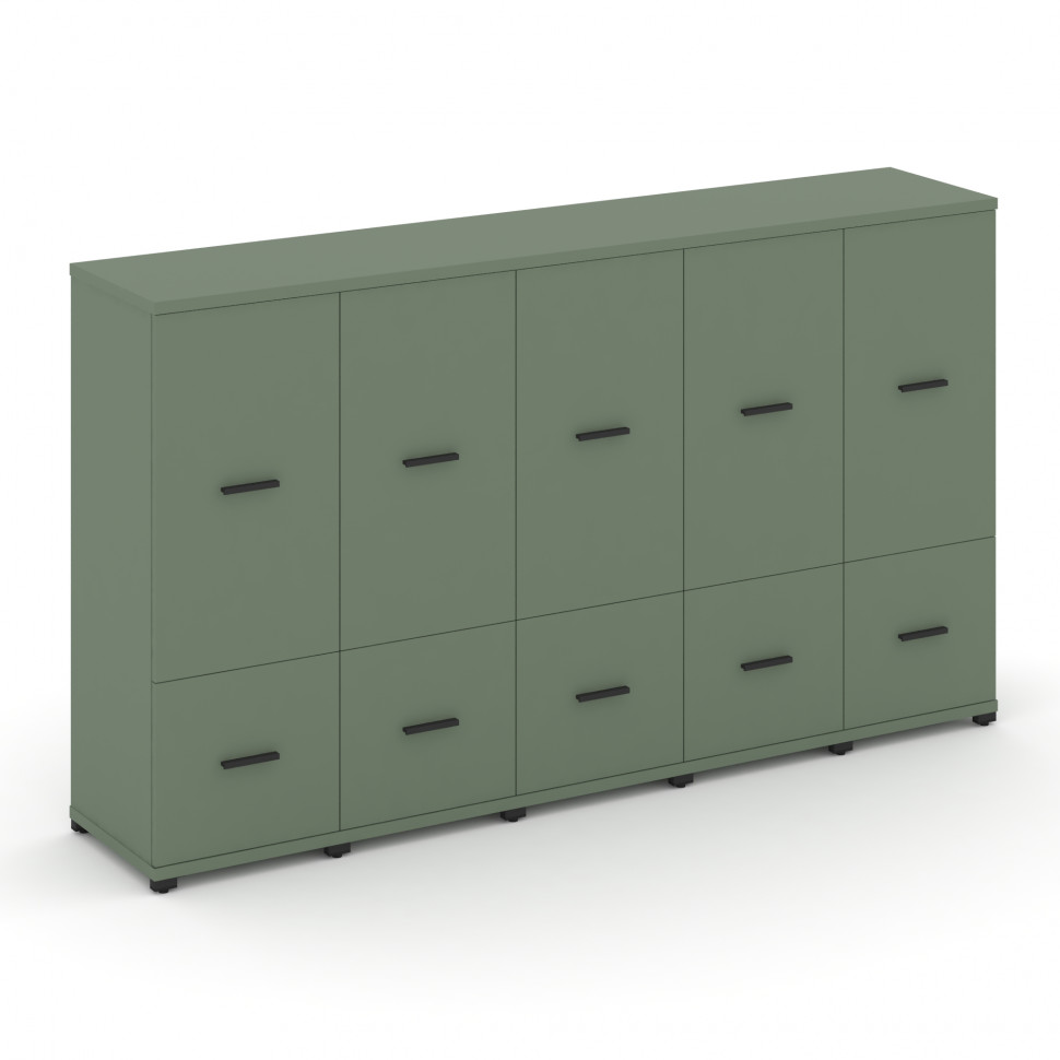 Concept Шкаф 5 узких секций, 3 ниши CN.STU-352 B Кобо/Металл Черный 2084*420*1186 Concept Шкаф 5 узких секций, 3 ниши CN.STU-352 B Кобо/Металл Черный 2084*420*1186