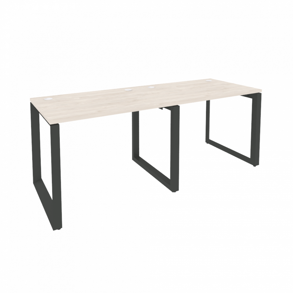 Onix Рабочая станция на О-образном м/к O.MO-RS-2.1.7 Денвер Светлый/Металл Антрацит 1960*720*750